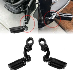 Motorcycle adjustable Highway Foot Pegs Engine Guard Footrests Pedal Mounting Kits For Harley Sportster Softail