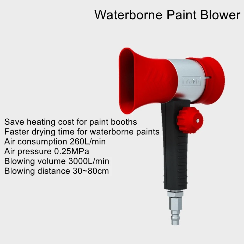 Water-based paint automotive paint spraying special blow dryer blower blower for water-soluble paints
