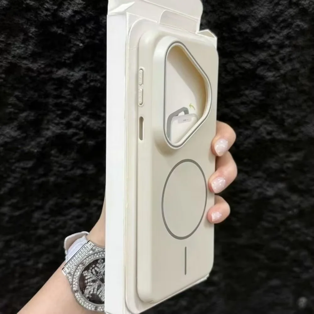Candy Colored Soft Magnetic Phone Case with MagSafe Compatibility