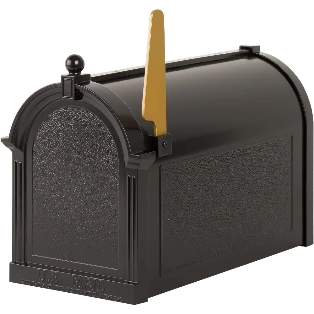 Capitol Mailbox-Black,Extra Large