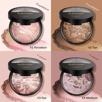Brighten Color Correcting Powder Foundation Buildable Light to Medium Coverage Demi Matte Natural Finish Color Correcting Makeup 1