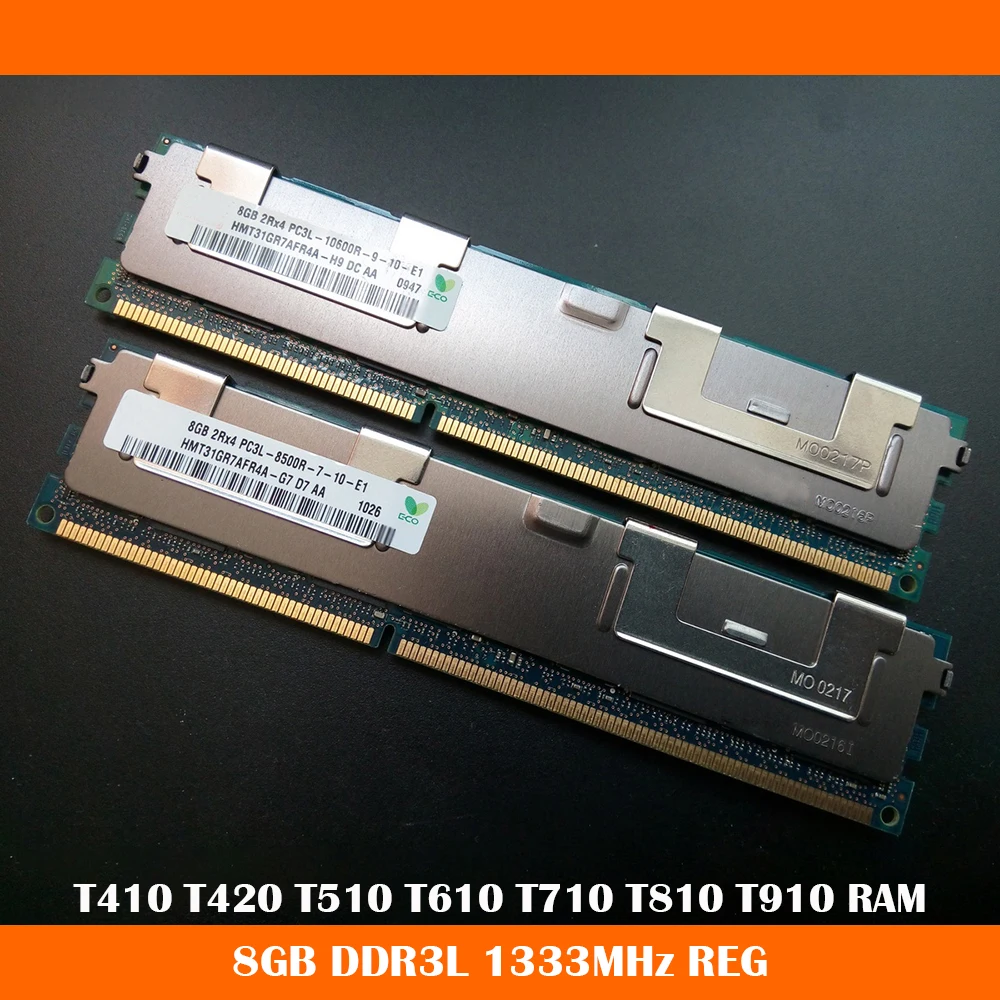 

1PCS 8GB DDR3L 1333MHz REG Server Memory For T410 T420 T510 T610 T710 T810 T910 RAM High Quality