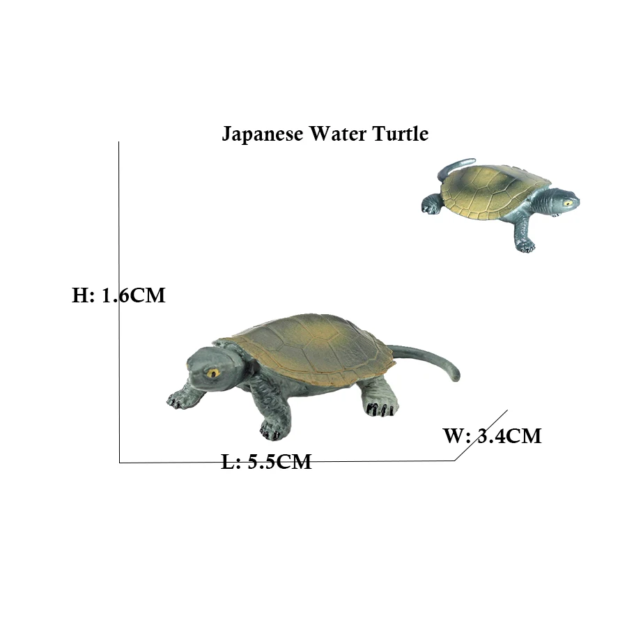 Turtle and Tortoise Action Figure Playset - Sea and Marine Animal Toy Collection