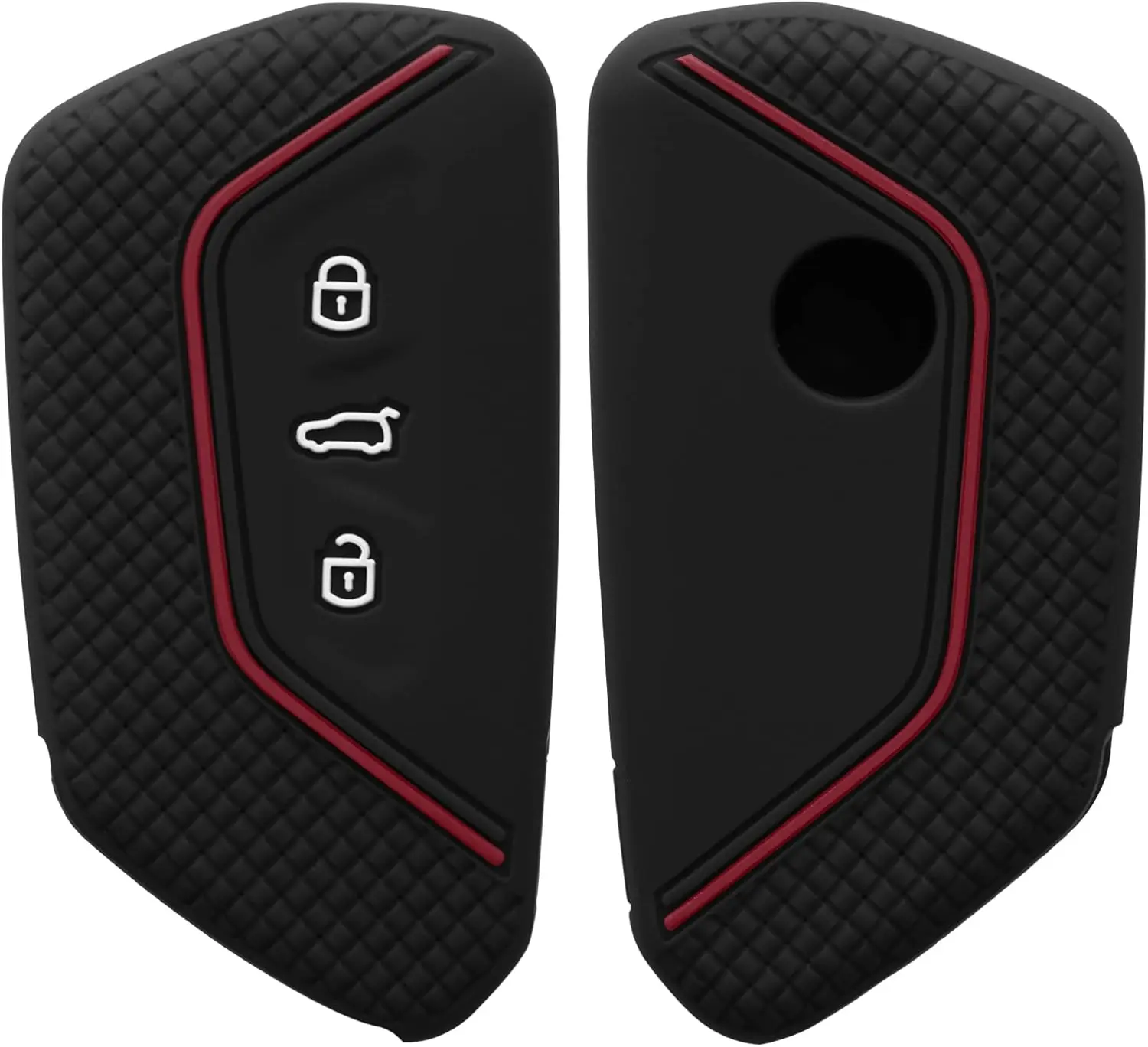 Silicone Car Key Fob Holder and Decorative Cover Trim