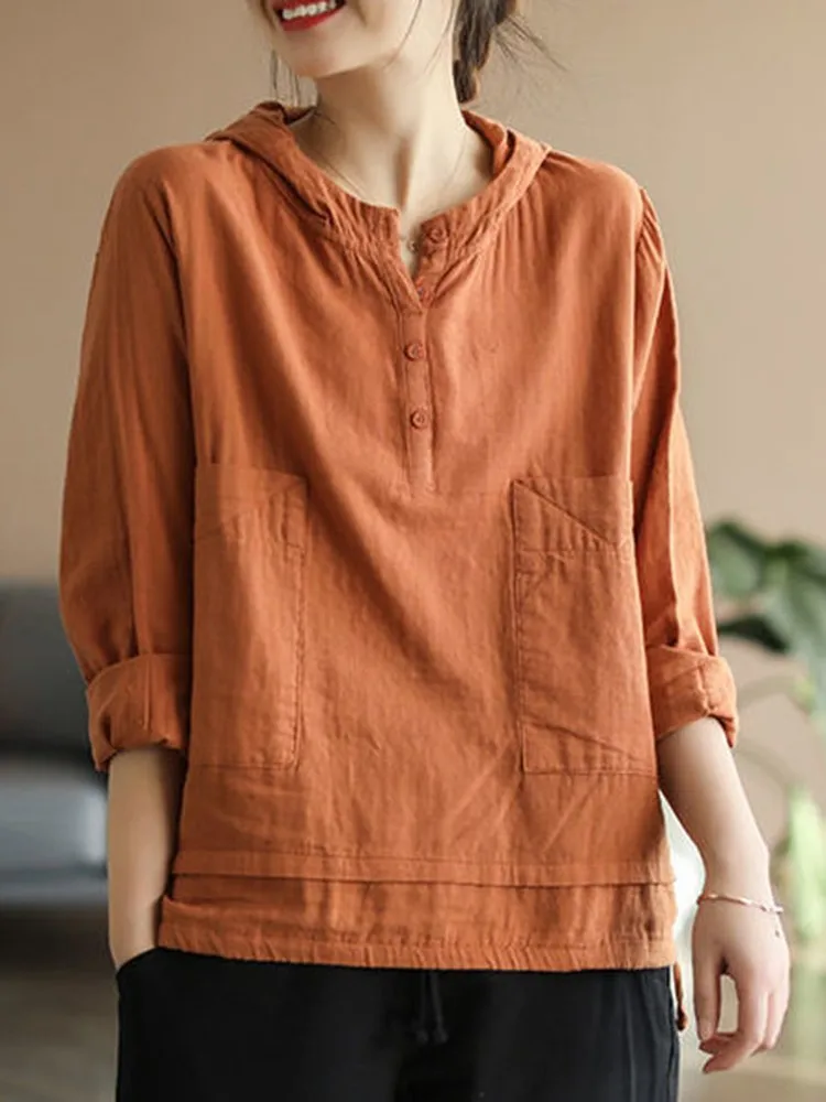 Long Sleeve Shirt Hood Womens Hooded Long Sleeve Shirt Womens Women