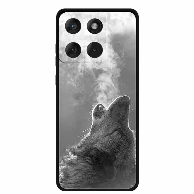 Cool Animal Silicone TPU Protective Back Cover