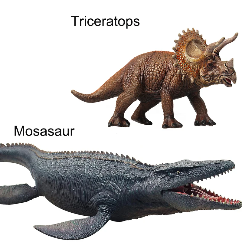 2PCS Jumbo Dinosaur Toy Set, Realistic Dinosaur Toys for Kids