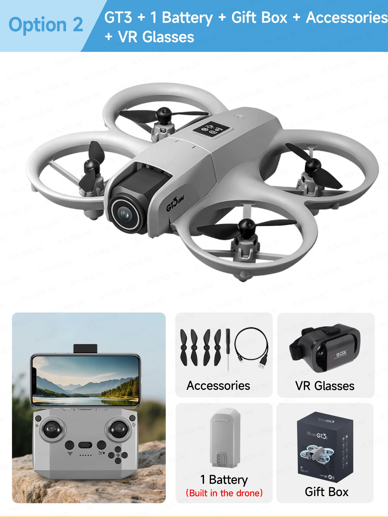 GT3 Drone VR Glasses