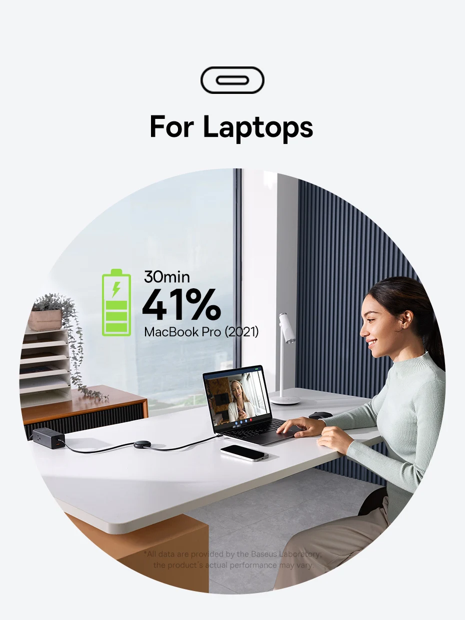 Baseus 60W Retractable USB-C to USB-C Fast Charging Cable