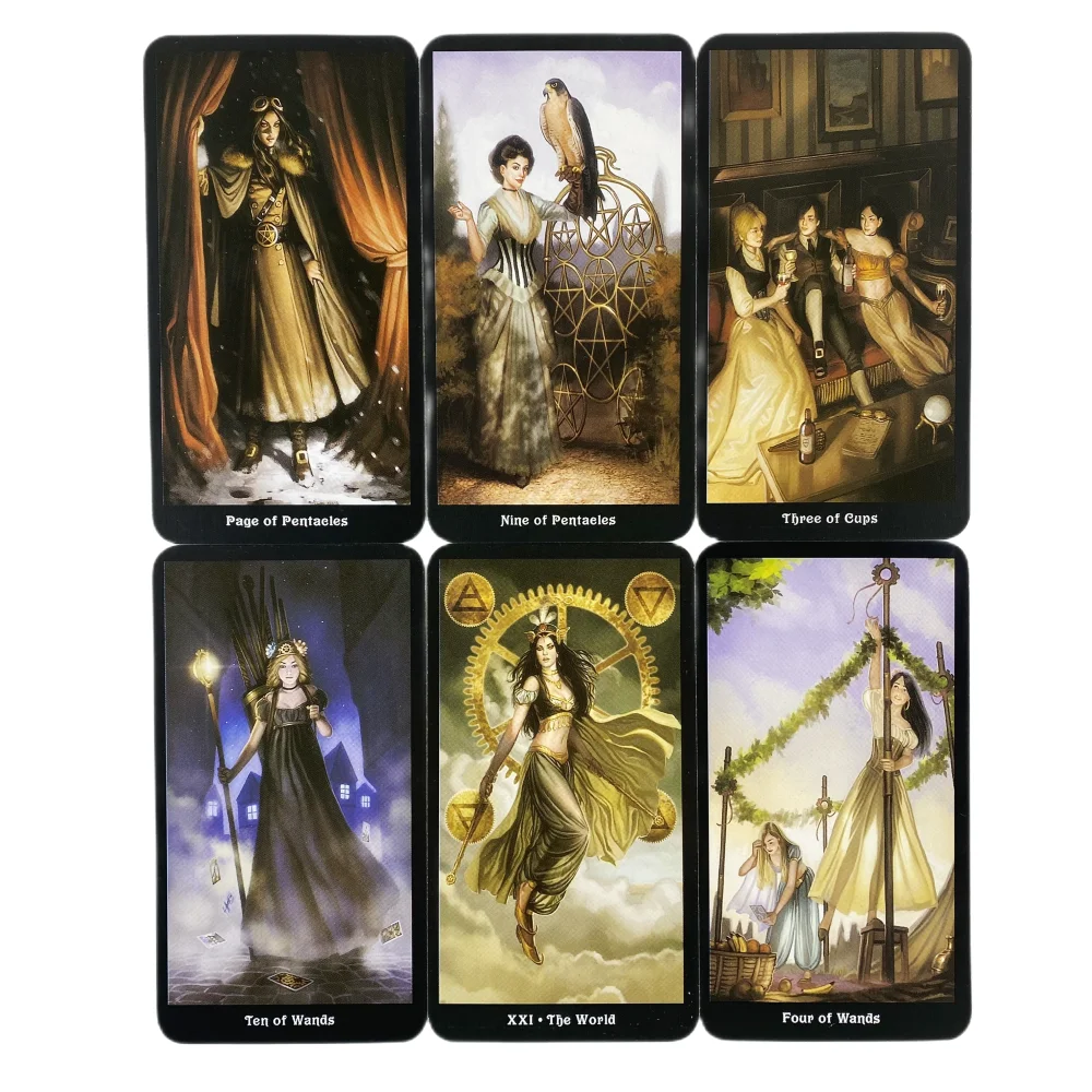 Tarot Cards The Steampunk Tarot Table Deck Board Game Card