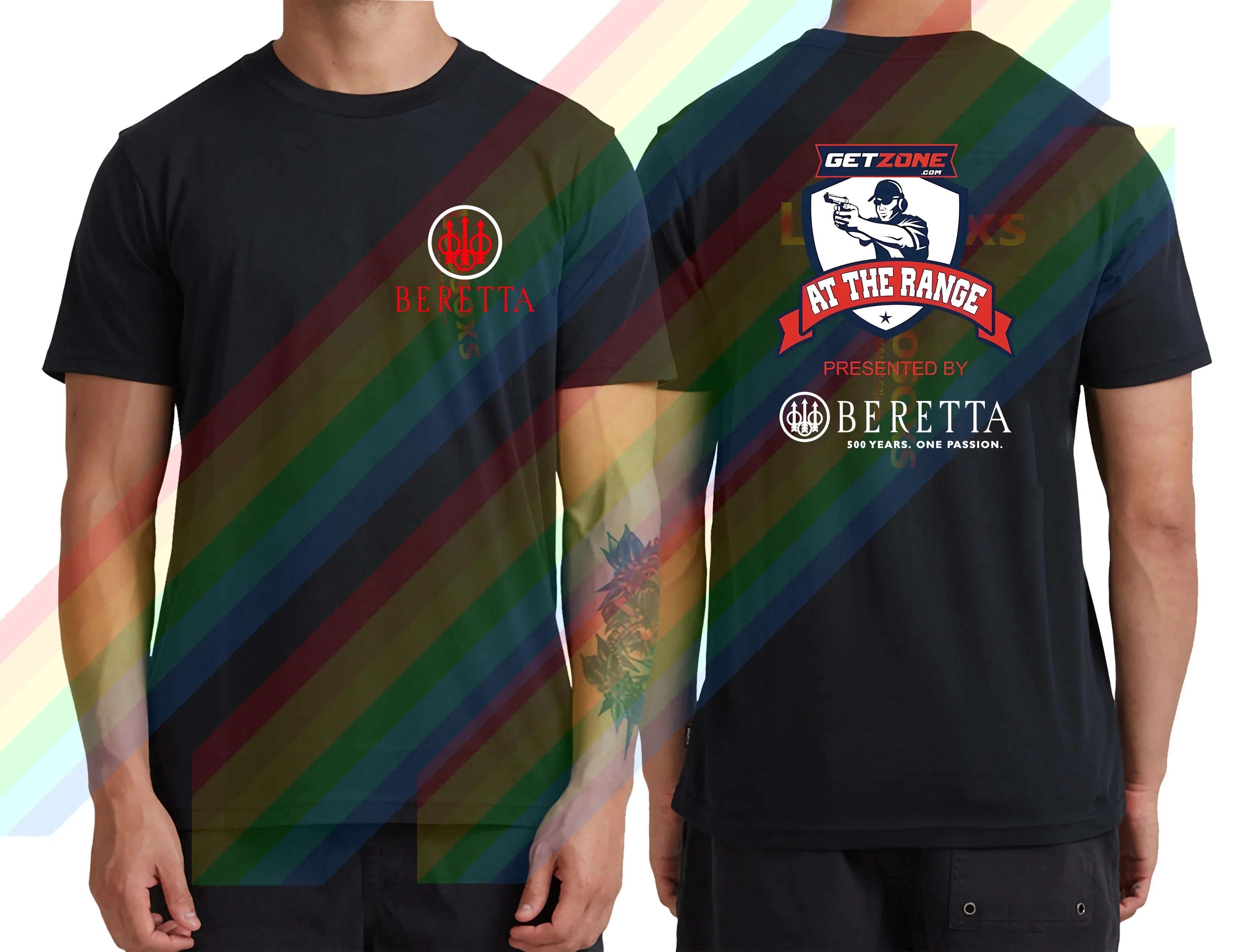 

Funny men's summer toys beretto cotton t-shirt women's casual sports enthusiasts short sleeveNO11