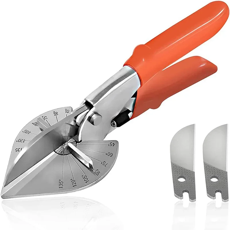 Multi-purpose Angle Scissors 45-135 Degree Wireway Multi-Angle Scissors Hardware Manual Wireway Scissors PVC Plastic Hand Tools 2