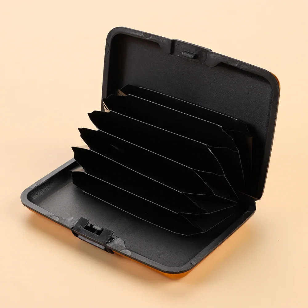 Aluminum Anti-Theft Wallets RFID Blocking Credit Card Holder RFID Wallet Metal Waterproof ID Card Case Coin Purse for Men Women wallet card holder card holder coin purse credit card holder