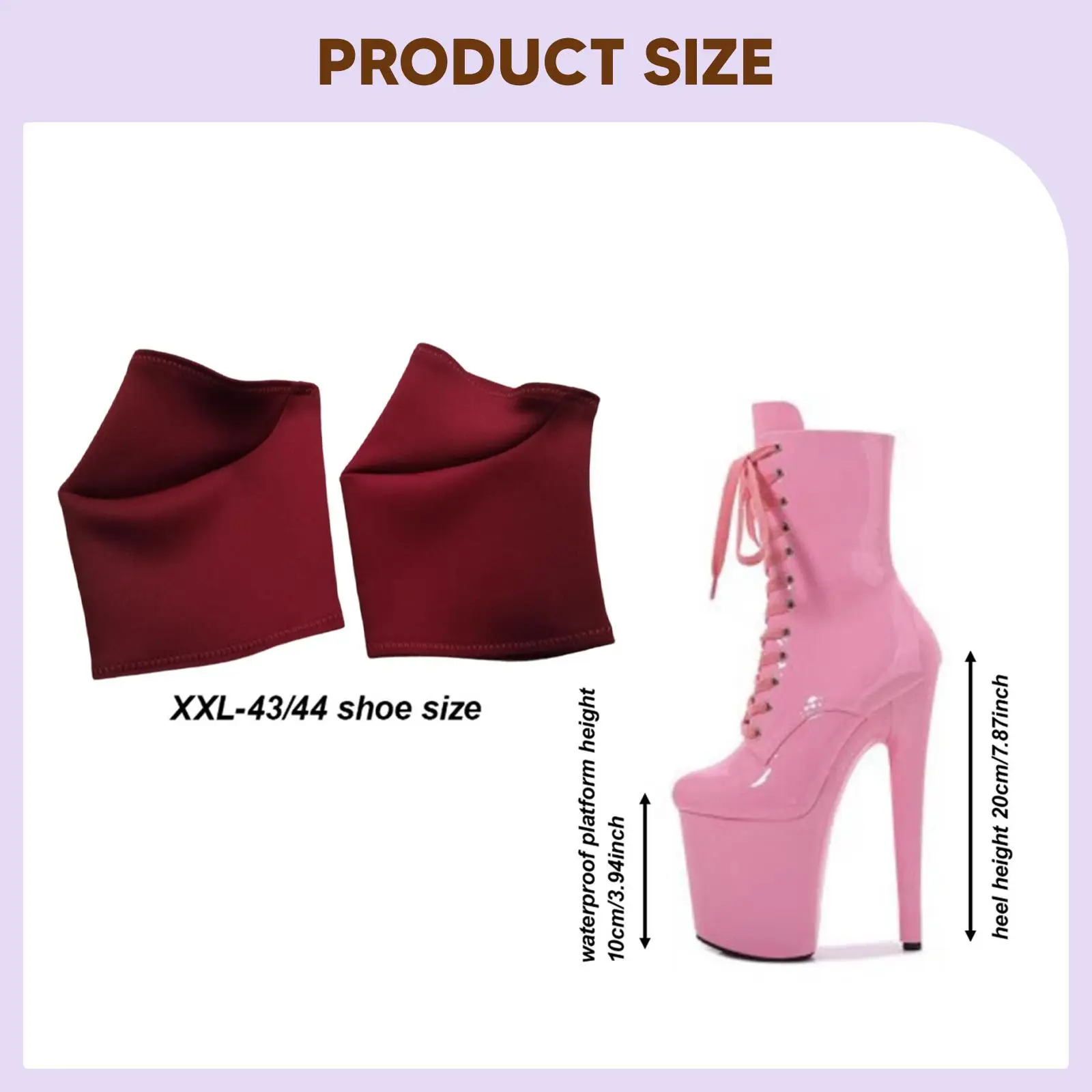 Shoes Protectors Equipment Accessories Professional Non Slip Cover High Resistance for All Dancers for Pole Dance