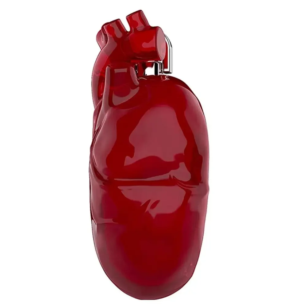 Cool Heart Red 3D Liquid Silicone Earphone Case - Custom Anti-Fall Cover