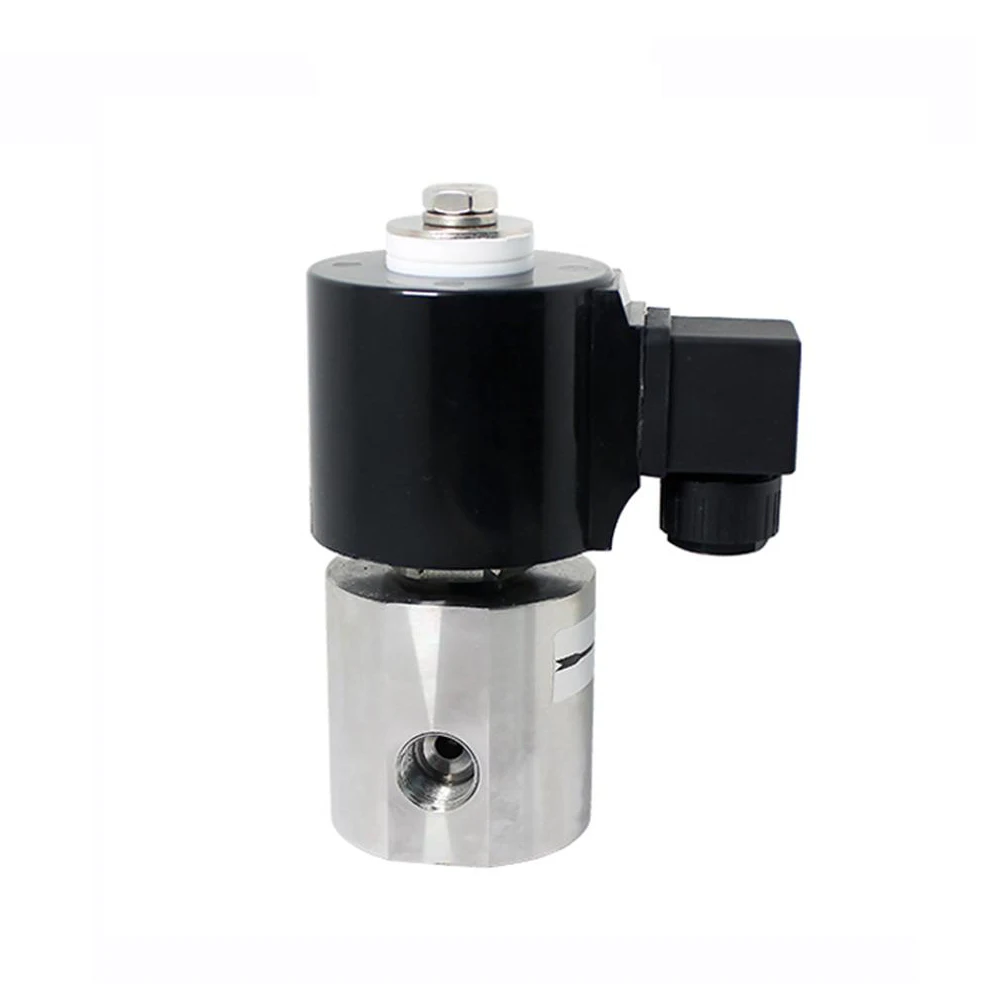 

COVNA 250bar 2 Way 12V DC Normally Closed High Pressure Stainless Steel Solenoid Valve