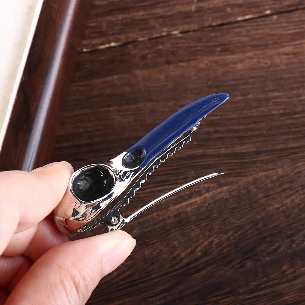 Bird Skull Gothic Hair Clips Punk Headwear New Headdress Animal Skull Hairpins Women Duckbill Clips Crow Head Skull Hair Clips