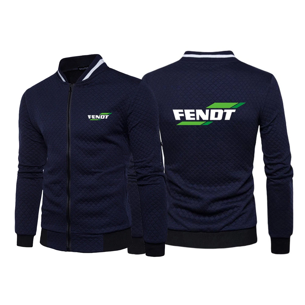 2022 Farming Tractor New Spring Autumn Mens Long Sleeve Jacket Sportswear Casual Fendt Print Zipper Hoody Sweatshirts Tops best hoodies for men Hoodies & Sweatshirts