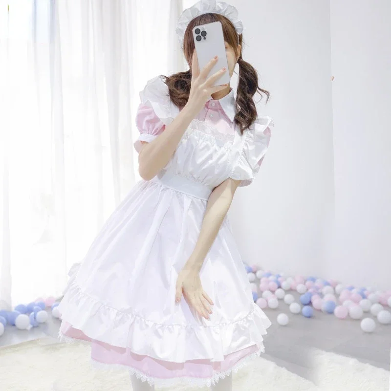 

Sexy Cosplay Maid Costume Anime Women French Maid Outfit Dress