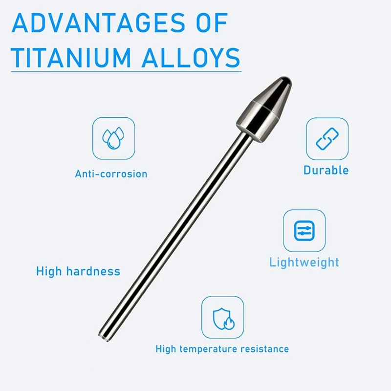 Metal Replacement Nibs Compatible With For Galaxy Z Fold 4/3 S Pen And S Pen Pro Stylus Replacement Parts Accessories 2 Pack