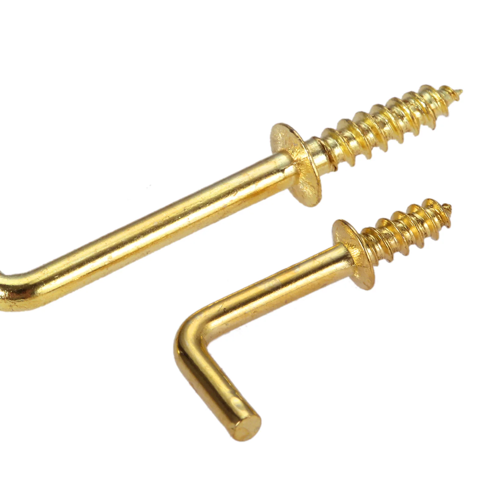 10/20pcs L shape Dresser Cup Hooks Right Angle Screws photo hanger Light Hook line Storage hooks Frame Accessories 2
