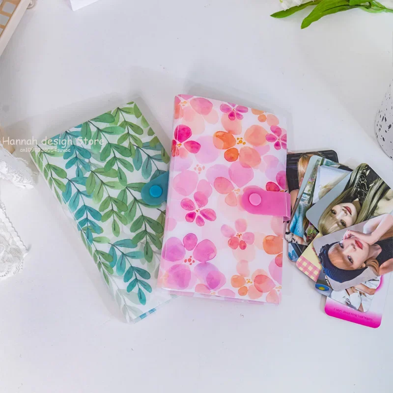 120 Slots Simple Storage Album for Small Sticker Sorted Nail Art Sticker Book Flower Cover Holder Organizer Accessories