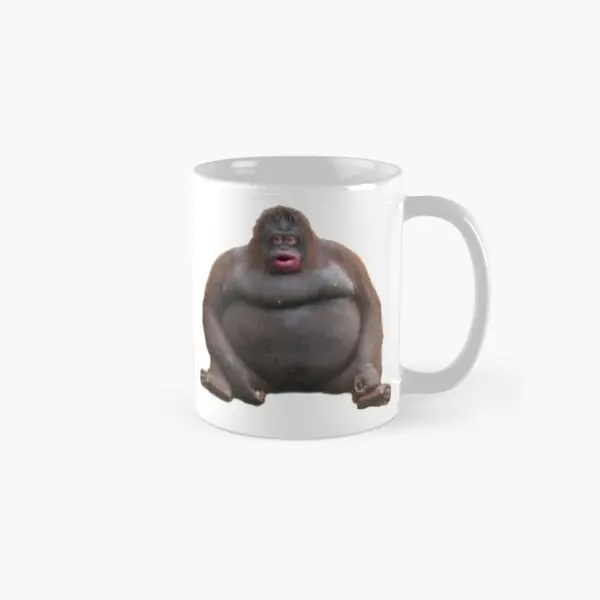 

Кружка Le Monke Uh Oh Stinky Classic, чашка, простой дизайн, посуда для напитков, ручка, круглая фотография, кофе, печатная картина, чайные подарки