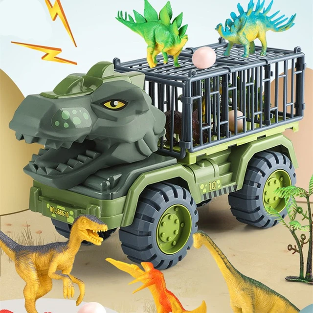 Jogo Dinossauros Transporte Carro Carros Brinquedos Pará