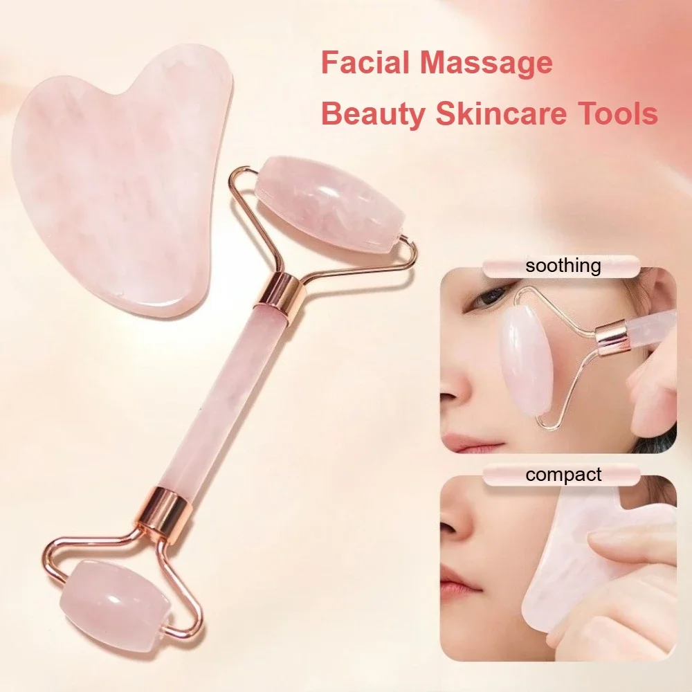 Rejuvenating Face and Neck Massage Roller - Beauty and Skincare Soothing Tool