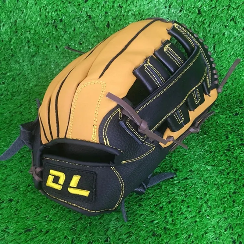 Baseball Gloves For Men Sports Sweat absorbing Two-layer Leather School Match Adult Youth 12.5'' Baseball Glove Equipment