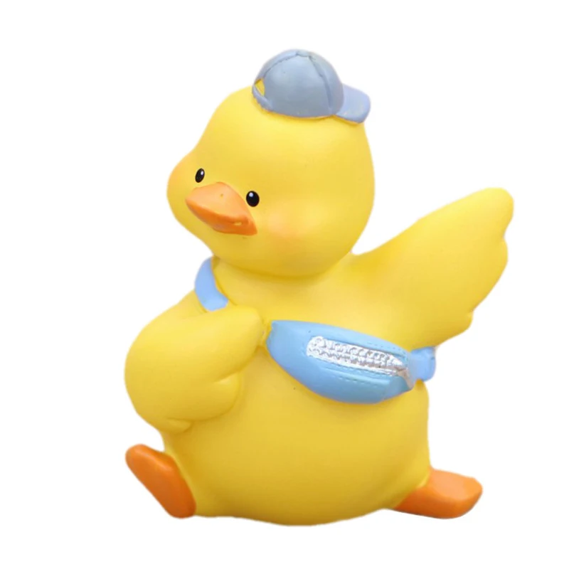 Car Interior Cute Duck Personality Model Anime Mini Dolls Interior Accessories Interior Accessories Car Decoration A