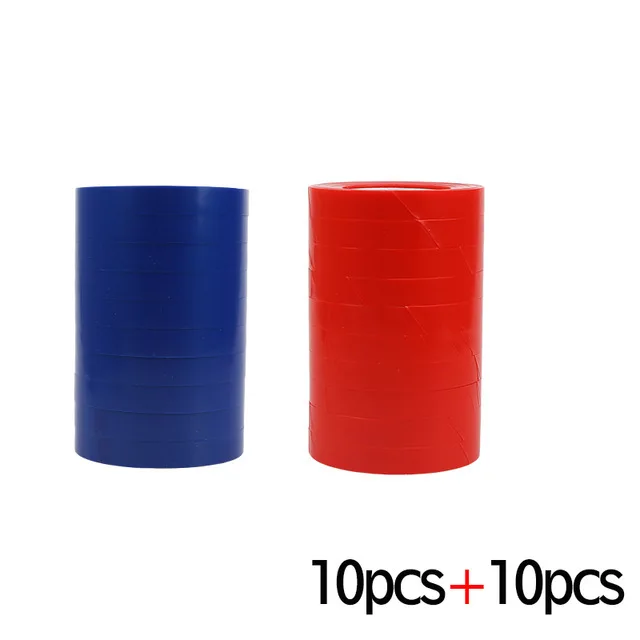 Red and blue