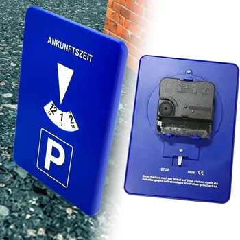 Display LCD digitale con timer di parcheggio automatico - Registratore di tempo di arrivo del veicolo per le forze dell'ordine, accessorio per auto di facile lettura