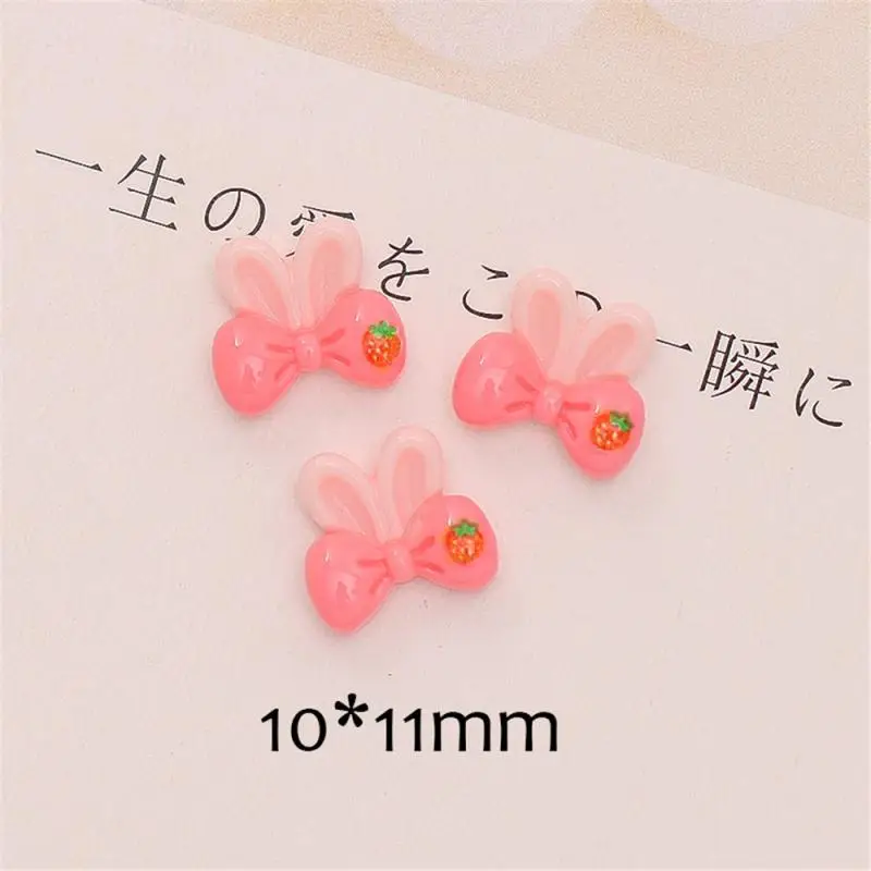 Little Red Book Popular Trending Style Adorable Design Easy-to-use Multipurpose Cute Bunny Flower Nail Design Manicure Ornament 4