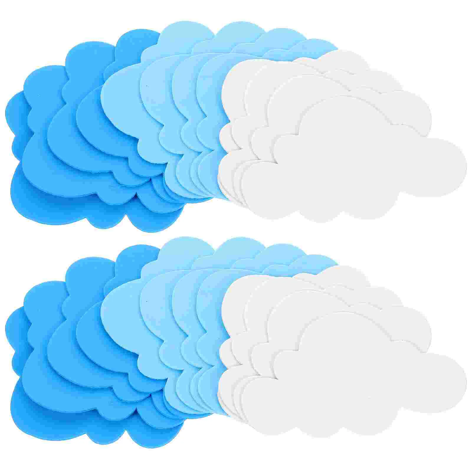 

Removable Wall Stickers Foam Clouds Shape Wall Decal Projects Teaching Progress Toy Diy Crafts Kindergarten Classroom Kids