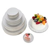10/16/22/26cm Golden Silvery Round Cake Boards Circle Cardboard Base Cupcake Dessert Tray Birthday Party Cake Decorating Supplie 3