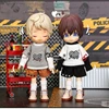 Ob11 Doll Clothes Set Trendy Patchwork Long Sleeves Cool Style Restricted Zone Series Suit For Molly GSC YMY P9 P10 Body UF Doll 5