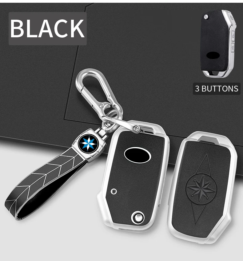 New Fashion Soft Tpu Flip Key Fob Cover Case Holder per Kia Sportage Cerato Forte 2019 2020 - S25a0335389874e3ba2e0105eb4cd8e32r