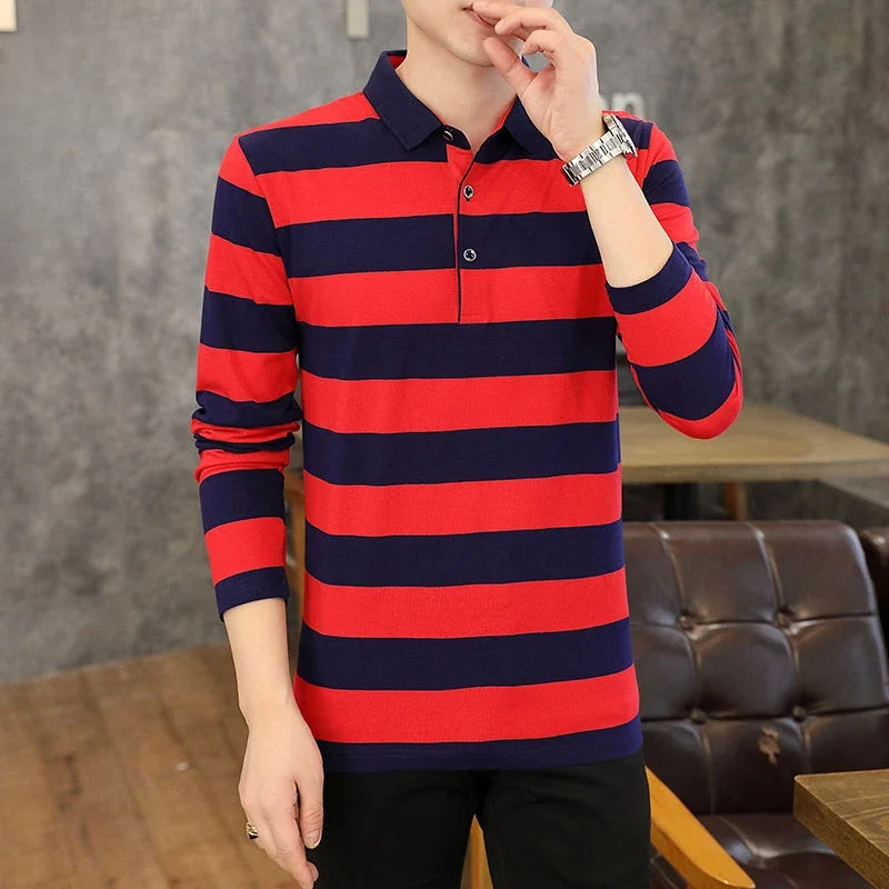 thumbnail image 1 of Sudadera ajustada con cuello para hombre, polos para hombre, jersey de negocios, ropa formal ajustada, ofertas, citas estéticas, invierno, XXL, 1 of 5