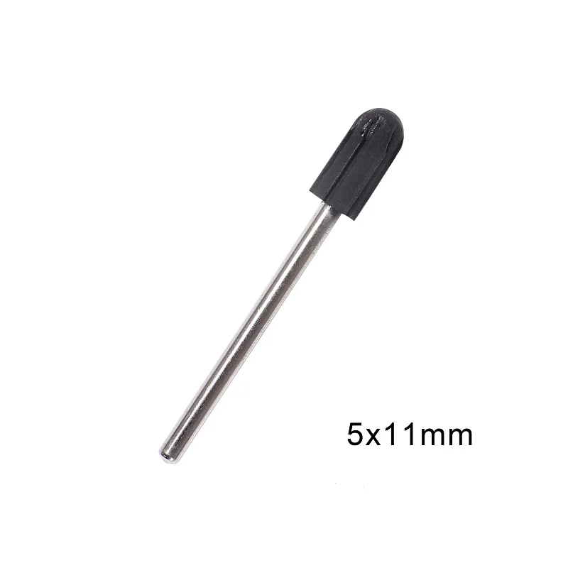 TP 5 יחידות מקצועיות גומי דריל ביט התאמה כובע חידוש ציפורניים חשמלי בור מניקור פדיקור כלי אמנות