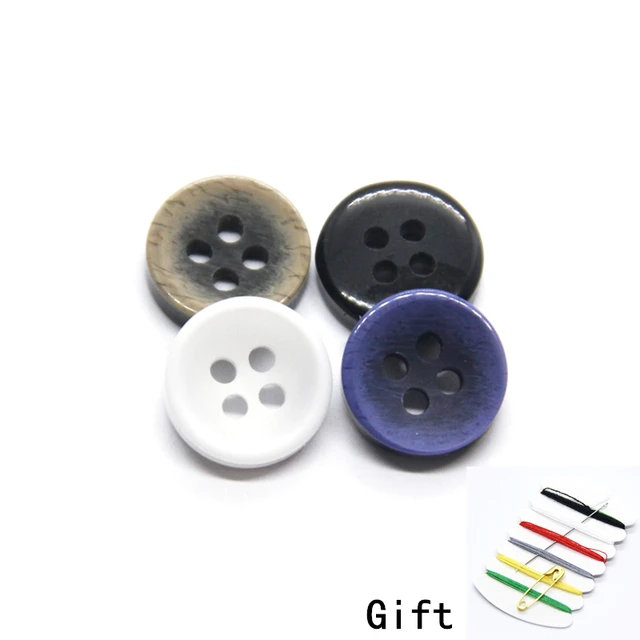 10pcs 20pcs Lovely BLACK Buttons for Sewing Craft Cards Coat Shirt