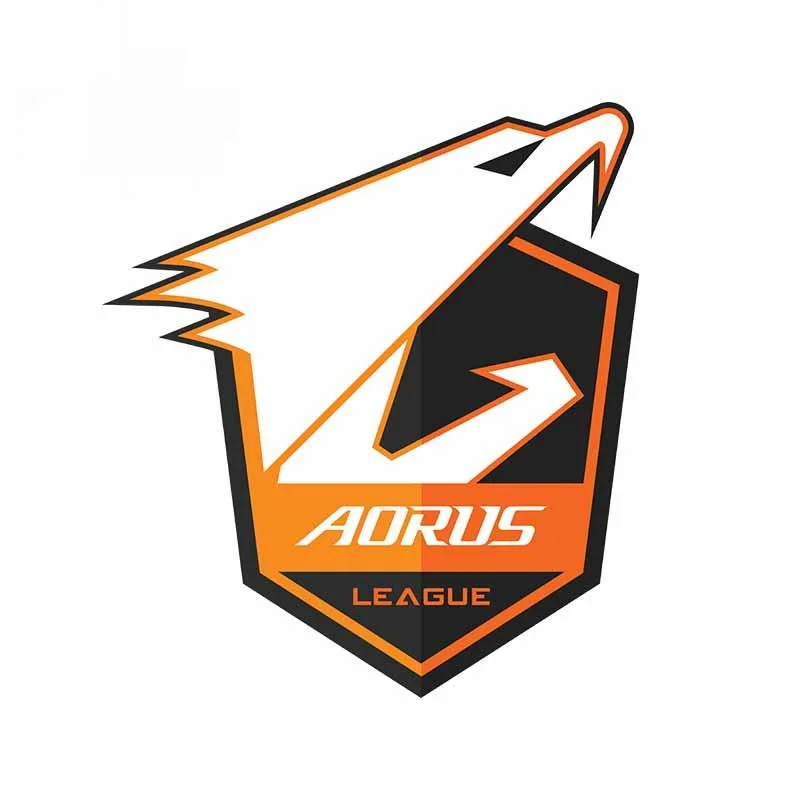 

13 см x 12,7 см для Aorus League CSGO автомобильные наклейки и Переводные картинки водонепроницаемые аниме устойчивые к царапинам автомобильный Стайлинг JDM украшение