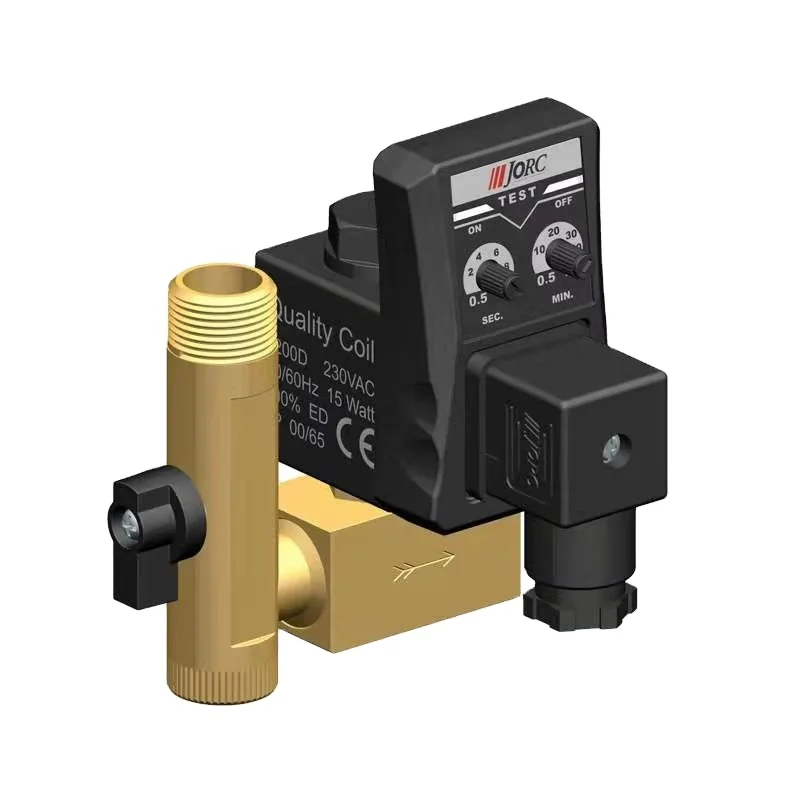 

JORC 1/2" Auto Drain Solenoid Valve with Timer for Air Compressor