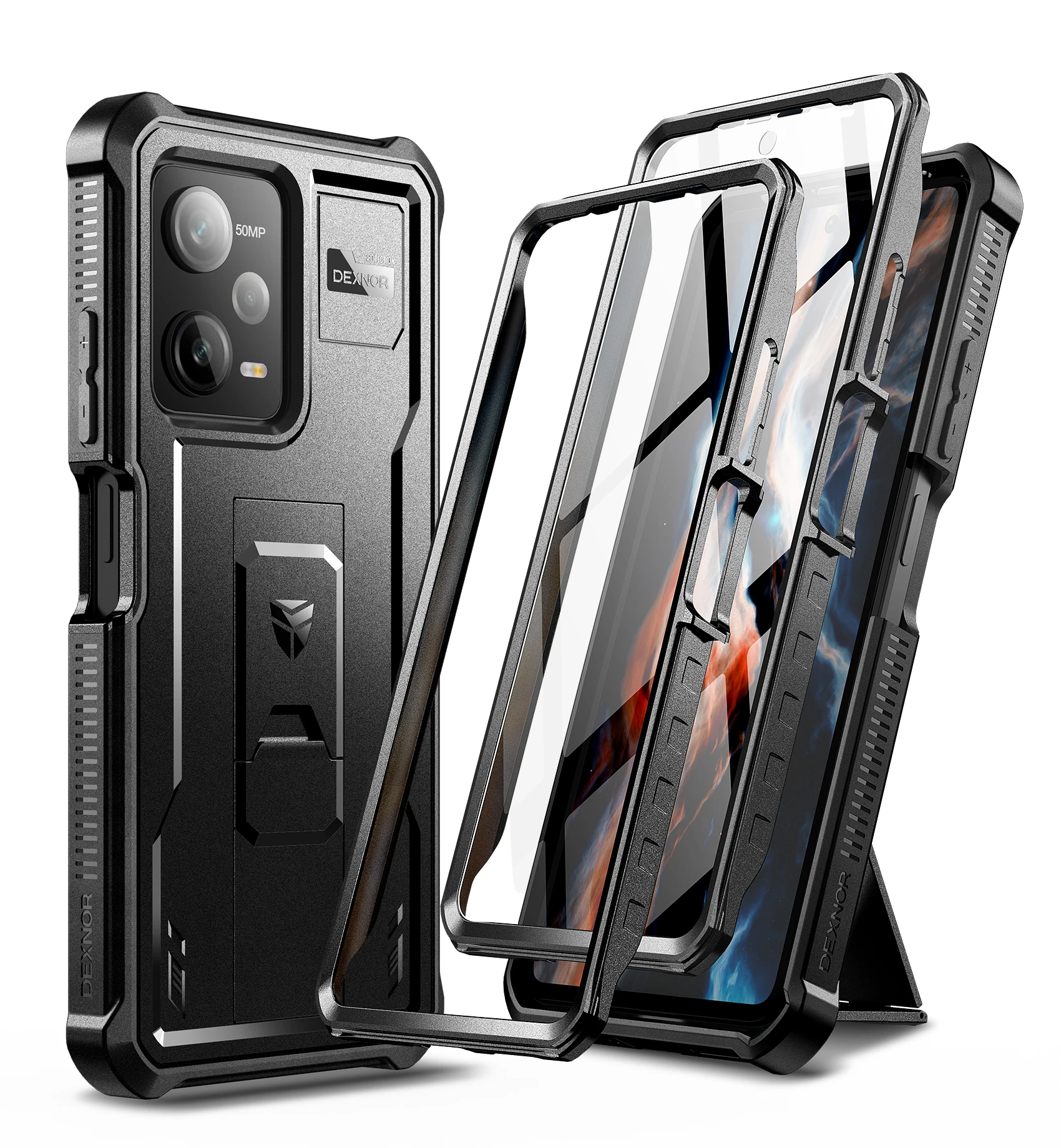 Cover per Xiaomi Poco M4 5G, Custodia Telefono Antigraffio, Con