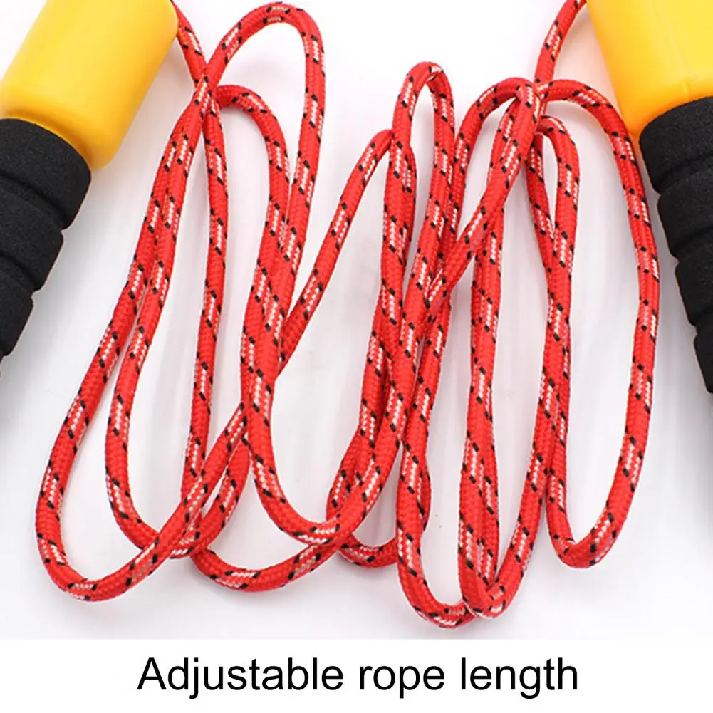 Smooth Spinning Tangle-Free Soft Skipping Rope for Workout