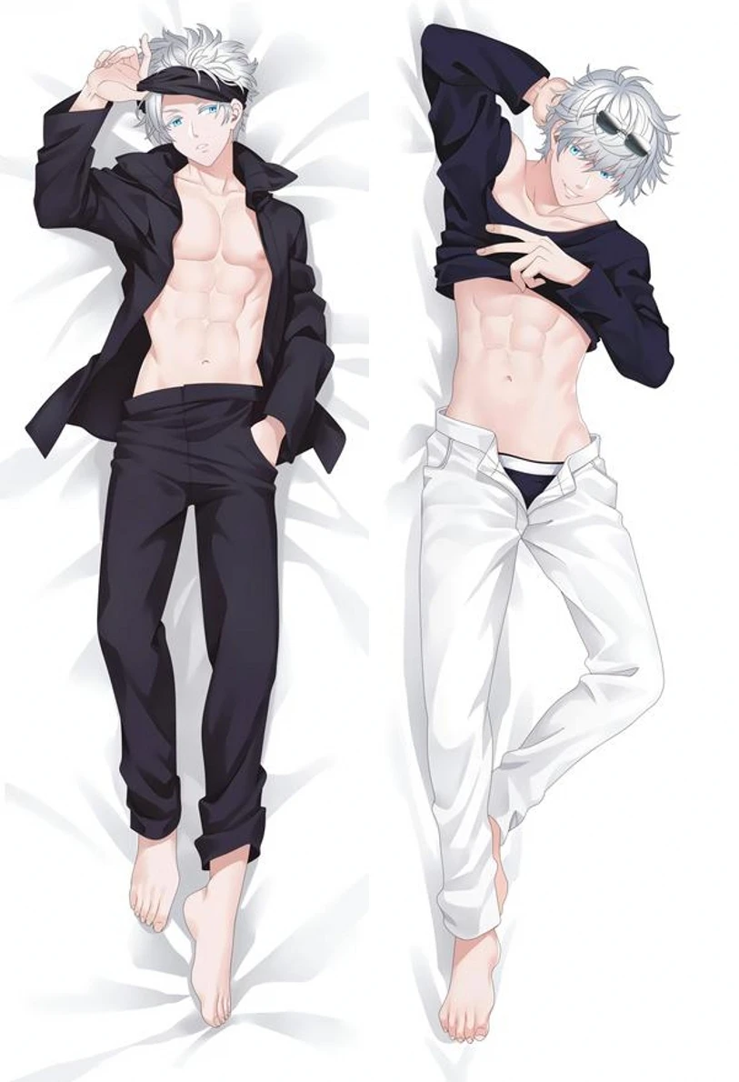 Anime Ornament Anime Satoru Gojo Dakimakura Pillow Case Cosplay Hugging Body Cartoon Accessories