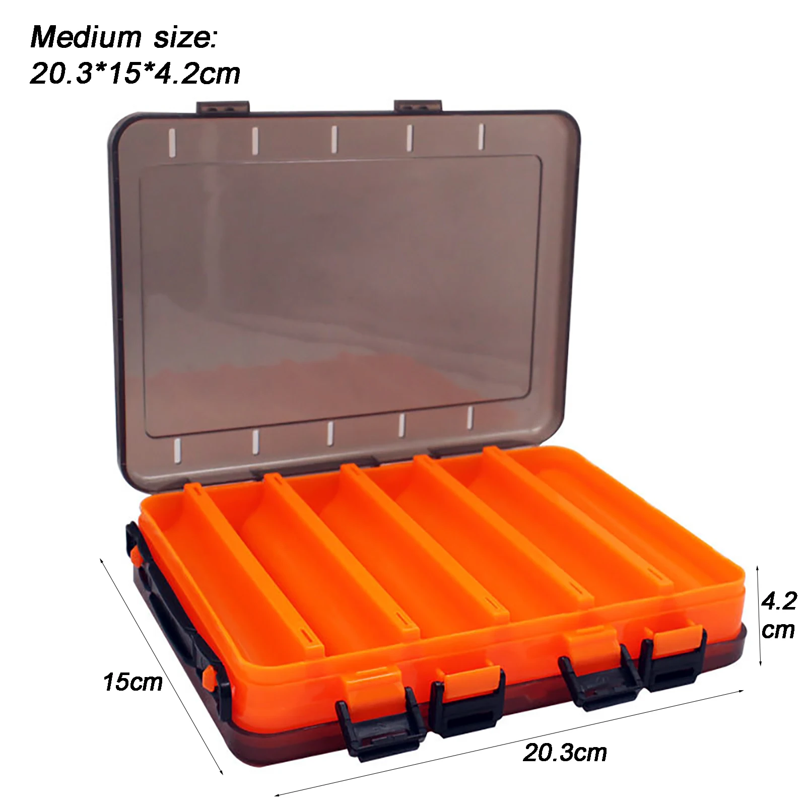 Slp Tools Boxlarge Fishing Tackle Box With Compartments - Portable Lure  Storage Case