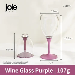 Collapsible Unbreakable Portable Wine Goblet for Parties and Outdoor Picnics (Purple wine glass)
