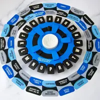 Word Games Classic English, Russian, British, German, Spanish Fast-Paced Letter Pressing Word Game for the Whole Family 2