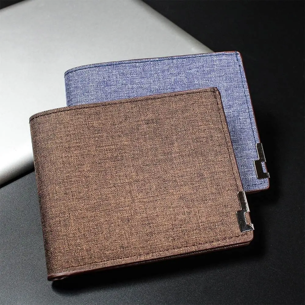 Foldable Men Women PU Leather Wallets Slim Credit ID Coin Purse Inserts Business Money Bag Cards Holder Money Clips Holder
